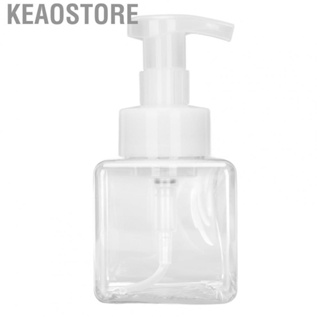 Keaostore Empty Foaming Bottle Home Beauty Salon Portable Refillable Pump Soap Dispenser for  Soap250ML Q