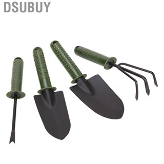 Dsubuy 4pcs Garden Shovel Set Home Indoor Gardening Flower Mini Bonsai Tools Green Four Piece