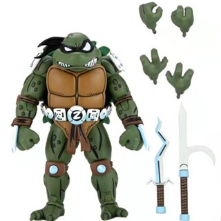 ฟิกเกอร์ Neca 54247 Ninja Turtle Bad Turtle Slash 23 ซม. Q4TE