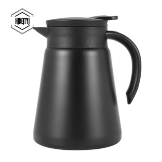 หม้อกาแฟสุญญากาศ สเตนเลส 304 18/10 พร้อมปุ่มกด เก็บความร้อน และความเย็น 24+ ชั่วโมง ไร้ BPA สําหรับกาแฟ ชา เครื่องดื่ม