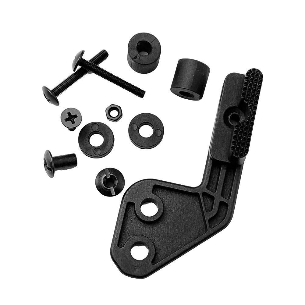Black IWB Holster Accessories Quick-change Scabbard Parts For Kydex Belt Clip Loop With Screw Fits