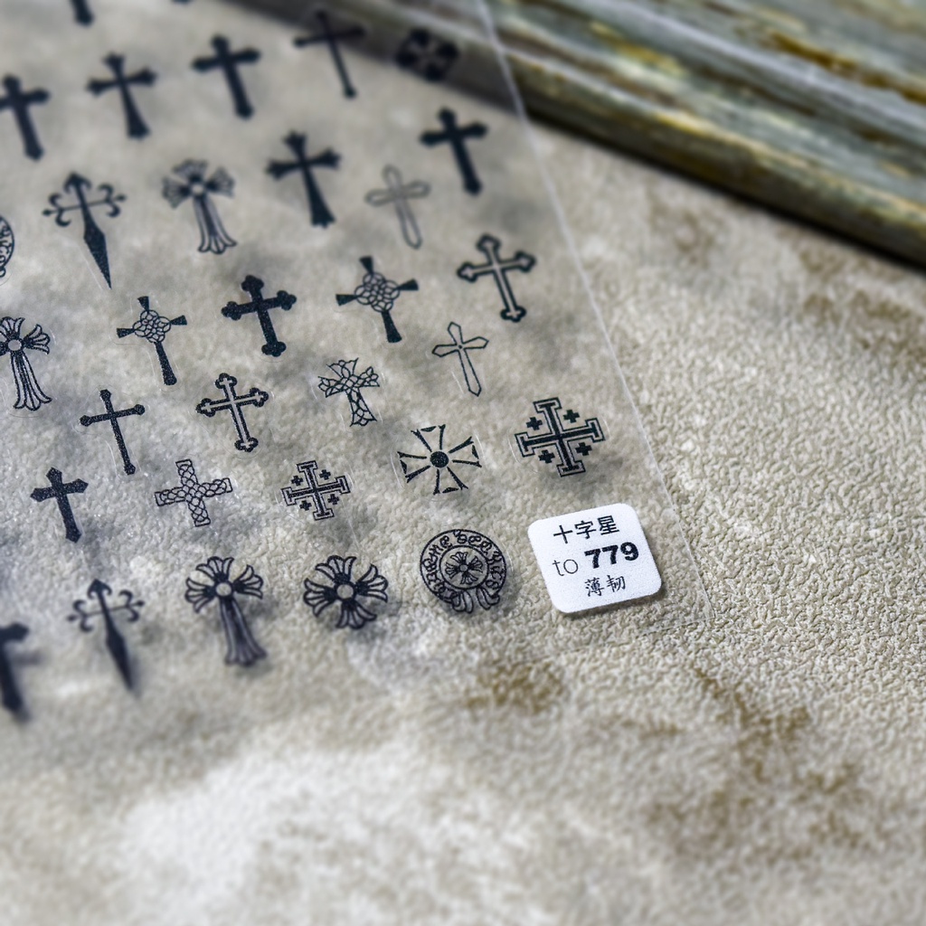 [Meow.Sensei] สติกเกอร์ ลาย Tomoni Thin Tough 1370 5d สไตล์ญี่ปุ่น สําหรับติดตกแต่งเล็บ - รูปที่ 3