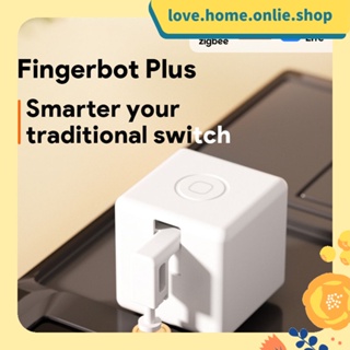 Tuya Zigbee Fingerbot Plus Smart Fingerbot สวิตช์ปุ่มกดอัจฉริยะ ควบคุมด้วยเสียง ตั้งเวลาได้ ทํางานร่วมกับ Alexa Google Assistant