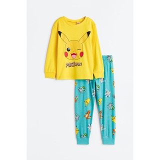 H&amp;M ชุดนอนลายพิมพ์ Boy Printed pyjamas 0785904_5