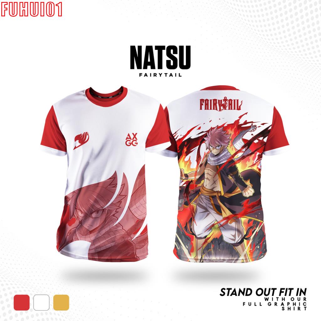 (Audio01) "Fairy Tail" - เสื้อยืด ลายการ์ตูนแอนิเมชั่น