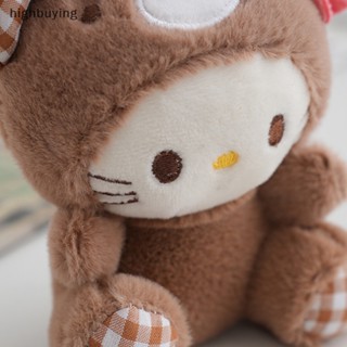 [highbuying] ของเล่นตุ๊กตานุ่ม รูปการ์ตูน Sanrio Kawaii Kuromi Hello Kitty My Melody Cinnamoroll ขนาด 12 ซม. ของขวัญ สําหรับเด็กผู้หญิง พร้อมส่ง