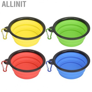 Allinit Collapsible Dog Bowl  Dog  Bowl Portable Hygienic  for Outdoor for Traveling