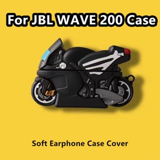 【Ĕĕ】เคสหูฟัง แบบนิ่ม กันกระแทก ลายการ์ตูน สําหรับ JBL WAVE 200 JBL WAVE 200