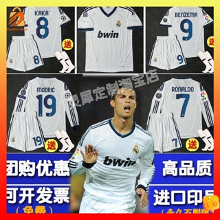 เสื้อฟุตบอล เสื้อแมนยู เสื้อเรอัลมาดริดวินเทจ: 12-13 บ้านหมายเลข 7 Cristiano Ronaldo แขนยาวและแขนสั้นหมายเลข 9 Benzema Champions League รุ่นเสื้อฟุตบอล