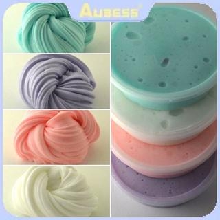 60ml Slime Foaming Gel กำลังเล่น Tiktok The Crystal Decompression Foam Glue Rainbow Cotton Cloud Slime Fluffy TECH3