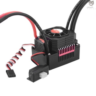 Ctoy SURPASS HOBBY 80A Brushless ESC ตัวควบคุมความเร็วไฟฟ้า กันน้ํา สําหรับรถบรรทุกบังคับ 1/10 Off-road Car