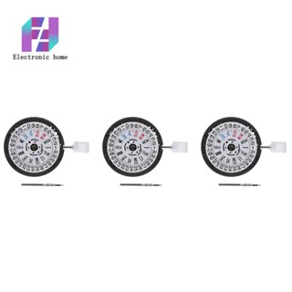 อะไหล่กลไกนาฬิกาข้อมืออัตโนมัติ NH36 NH36A 24 อัญมณี สีขาว แบบเปลี่ยน 3.0 3 ชิ้น