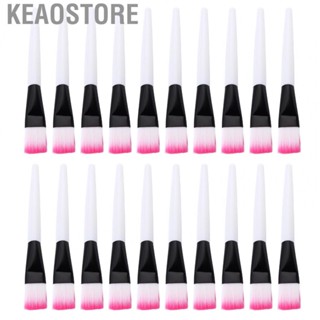 Keaostore Makeup Brush  Artificial Fiber 20Pcs Blending Portable Widely Used for Travel