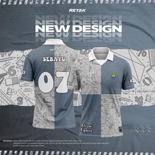 Jersey RETRO COLLAR BAJU JERSEY SEBAYU ปี 2023