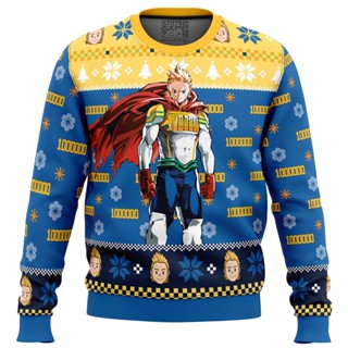 เสื้อกันหนาว ลายคริสต์มาส Lemillion Christmas My Hero Academia น่าเกลียด