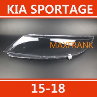 Kia Sportage 15-18 HEADLAMP COVER HEADLIGHT COVER LENS HEAD LAMP COVER ฝาครอบไฟหน้า / ฝาครอบไฟหน้าตรงรุ่น สำหรับ / ฝาครอบไฟหน้าสําหรับ / ฝาครอบเลนส์ไฟหน้า รถยนต์สําหรับ / เลนส์ไฟหน้า