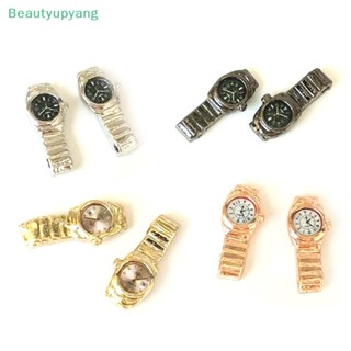 [Beautyupyang] นาฬิกาข้อมือ ขนาดเล็ก 1:12 หลากสี สําหรับตกแต่งบ้านตุ๊กตา