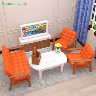 [Beautyupyang] ชุดเฟอร์นิเจอร์จิ๋ว 1:12 สําหรับตกแต่งบ้านตุ๊กตา ห้องครัว ห้องน้ํา