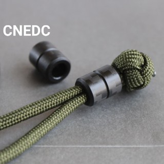 Cnedc จี้พวงกุญแจคาร์บอนไฟเบอร์ EDC แบบมีซิป