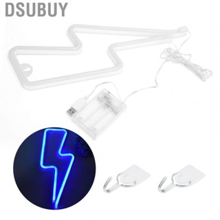 Dsubuy Neon Sign  Plastic Home Decoration  USB Operated Light for Kids Party Birthday