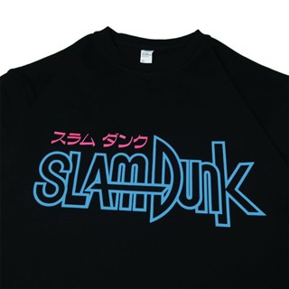 พร้อมส่ง เสื้อยืดแขนสั้น ผ้าฝ้ายแท้ พิมพ์ลายอนิเมะ Slam Dunk สไตล์เรโทร ญี่ปุ่น พลัสไซซ์ สําหรับผู้ชาย และผู้หญิง