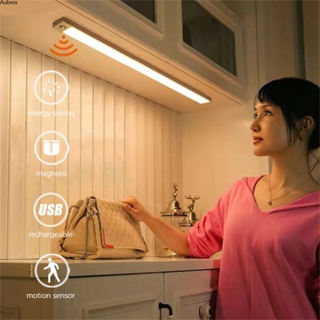 10/20/30/50เซนติเมตรเซ็นเซอร์ไร้สายไฟ Led Motion Sensor ไฟกลางคืนชาร์จ Usb,ใช้สำหรับห้องครัวห้องนอนตู้โคมไฟติดผนัง Abuess