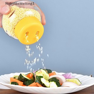 [NutriliteMelting1] โหลแก้ว พร้อมฝาปิด สําหรับใส่เครื่องเทศ สมุนไพร เกลือ พริกไทย [TH]