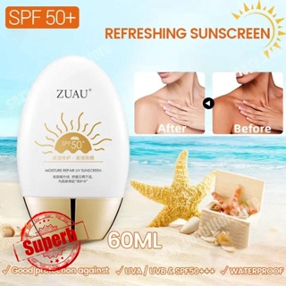 ครีมกันแดดไวท์เทนนิ่ง SPF50+ ป้องกันรังสียูวี ให้ความชุ่มชื้น ไม่เหนียวเหนอะหนะ ขนาด 60 กรัม G6F5