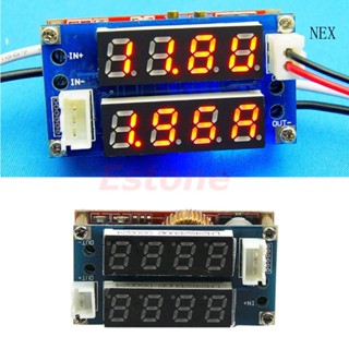 Nex CC CV สเต็ปดาวน์โวลต์มิเตอร์ แอมมิเตอร์ โมดูลชาร์จ LED ไดรเวอร์ 5A ปรับพลังงานได้