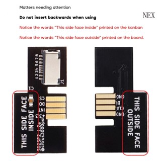 อะแดปเตอร์การ์ดรีดเดอร์ NEX SD2SP2 Micro-SD พร้อมบูทดิสก์ DVD Xeno Chip