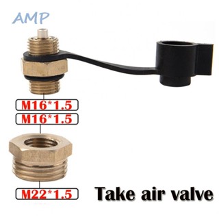 ⚡READYSTOCK⚡Take Air Valve 2pc Air Tank For Air Intake Joint Gas Storage Tank M16x1.5