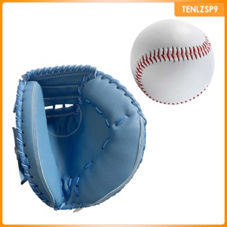[tenlzsp9] ถุงมือเบสบอล 12.5 นิ้ว พร้อมถุงมือเบสบอล สําหรับผู้ใหญ่ ทุกเพศ