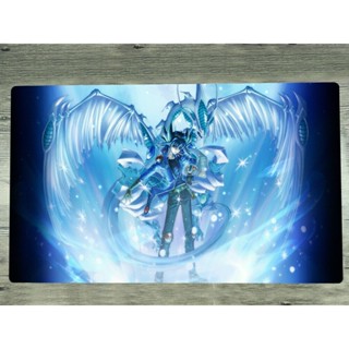 Yu-gi-oh! แผ่นรองเมาส์เล่นเกม ลายมังกร CCG TCG Playmat Stardust 5D