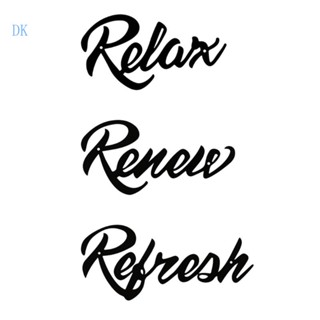 Dk ป้ายตัวอักษรโลหะ ตกแต่งผนัง ศิลปะ เครื่องประดับ สําหรับตกแต่งหอพัก ร้านอาหาร ห้องนอน