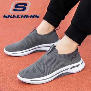 【พร้อมส่ง】 Skechers_ Go Run Archfit รองเท้าผ้าใบลําลอง สําหรับผู้ชาย เหมาะกับการวิ่ง เล่นกีฬา