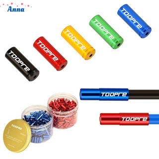 【Anna】Shift Line Pipe Cap Ends Ferrule Tips Aluminum Alloy Bicycle Cable Durable