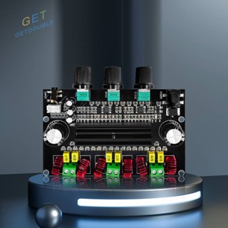 [Getdouble.th] Xh-m573 บอร์ดโมดูลขยายเสียงสเตอริโอเบสดิจิทัล TPA3116D2 2.1 3 ช่อง [Getdouble.th]