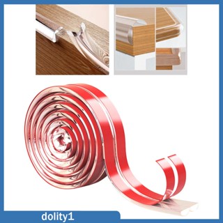 [Dolity1] ตัวป้องกันขอบเฟอร์นิเจอร์ PVC ใส กันเด็กเข้ามุม สําหรับตู้เสื้อผ้า