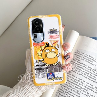 ใหม่ เคสโทรศัพท์มือถือ TPU นิ่ม ปิดด้านหลัง ลายการ์ตูนเป็ดสีเหลืองน่ารัก สําหรับ OPPO Reno10 Pro+ Pro Plus 5G Reno 10 Reno10Pro+ 2023 Reno 10 Reno10Pro+