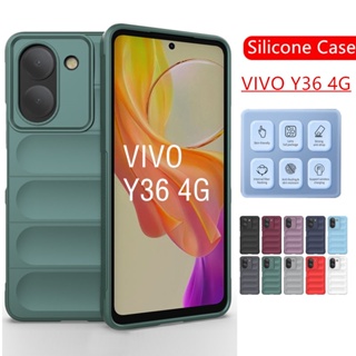 เคสโทรศัพท์มือถือ ซิลิโคน กันกระแทก ป้องกันกล้อง สําหรับ VIVO Y27 4G Y36-4G Y27 5G Y364G Y365G