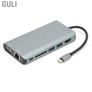 Guli 8 in 1 TypeC Docking Station to HD Multimedia Interface VGA/USB3.0 Adapter