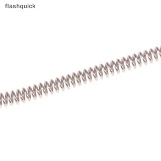 Flashquick สปริงเหล็กสเตนเลส 304 ทรงสี่เหลี่ยมผืนผ้า เส้นผ่าศูนย์กลาง 0.5 มม. 10 ชิ้น