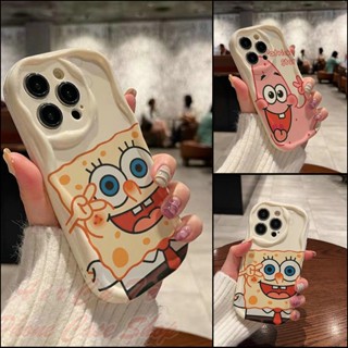 เคส Infinix Hot 30 30i 20 20i 12 11 10 9 8 Play NFC Note 30 4G 5G 12 G96 Smart 7 6 5 Smart6 2G 32G 3G 64G Hot30 Hot30i Note30 Relief Wave Frame Spongebob Soft Case