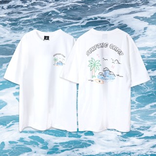  พิมพ์ลาย  เสื้อยืด รุ่น  SURFING CAMP