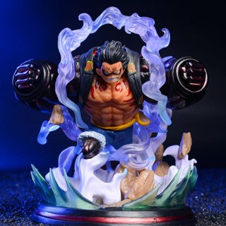 [New product in stock] One piece hand-held four-gear Lufei Iron Fist Lufei KOL Yuanwang gun GK hand-held statue model ornaments L9GC