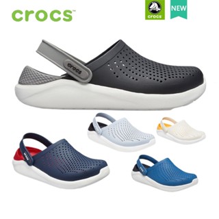 Crocs LiteRide Clog crocs แท้ รองเท้า สไตล์รองเท้ายอดนิยม สําหรับทุกเพศ