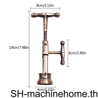 (runbu) อุปกรณ์ที่เปิดขวดไวน์ โลหะผสม สไตล์โบราณ แบบพกพา