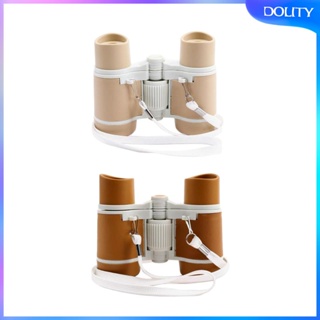 [dolity] กล้องส่องทางไกลของเล่น พร้อมสายคล้อง 4x30 ขนาดเล็ก สําหรับเดินป่า ตั้งแคมป์ วันเกิด