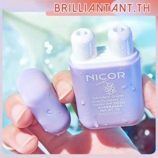 ใหม่ Nicor Nasal Passage คัดจมูกของแท้ Nasal Artifact Mint Nasal Passage Stick Nasal Suction Class Driving Refreshing Sober Stick bri