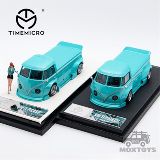 โมเดลรถยนต์ Time Micro 1:64 T1 Van Pickup สีฟ้าอ่อน